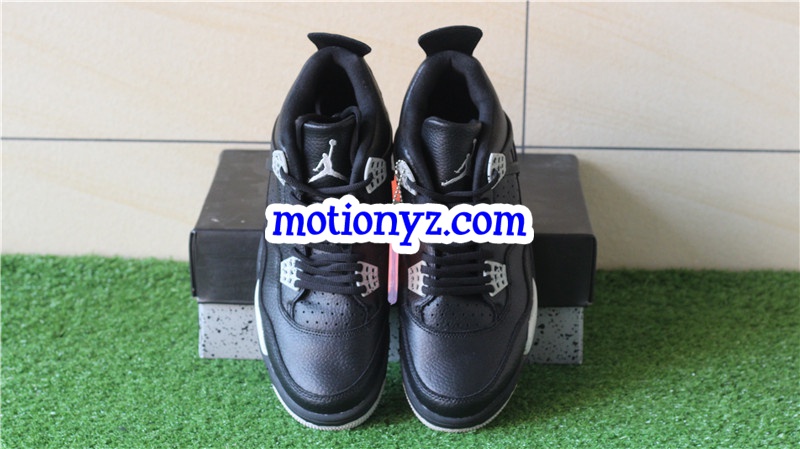 Authentic Air Jordan 4 Retro Fear Oreo